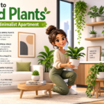 minimalist apartment plants