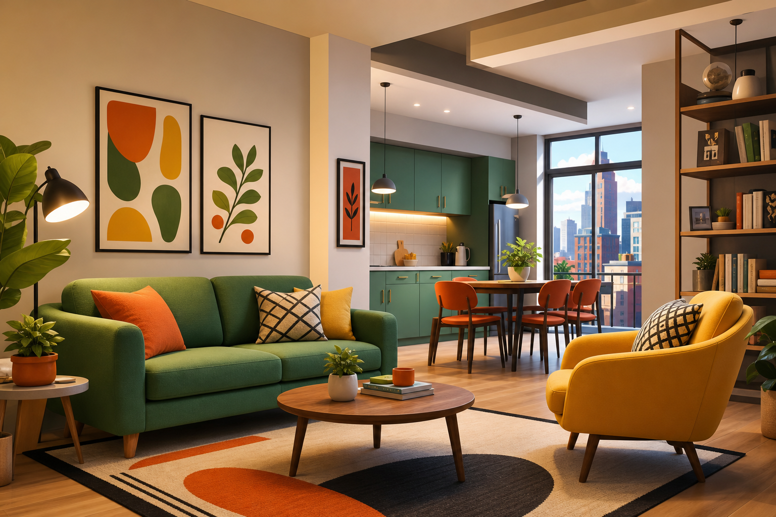 Minimalist color schemes