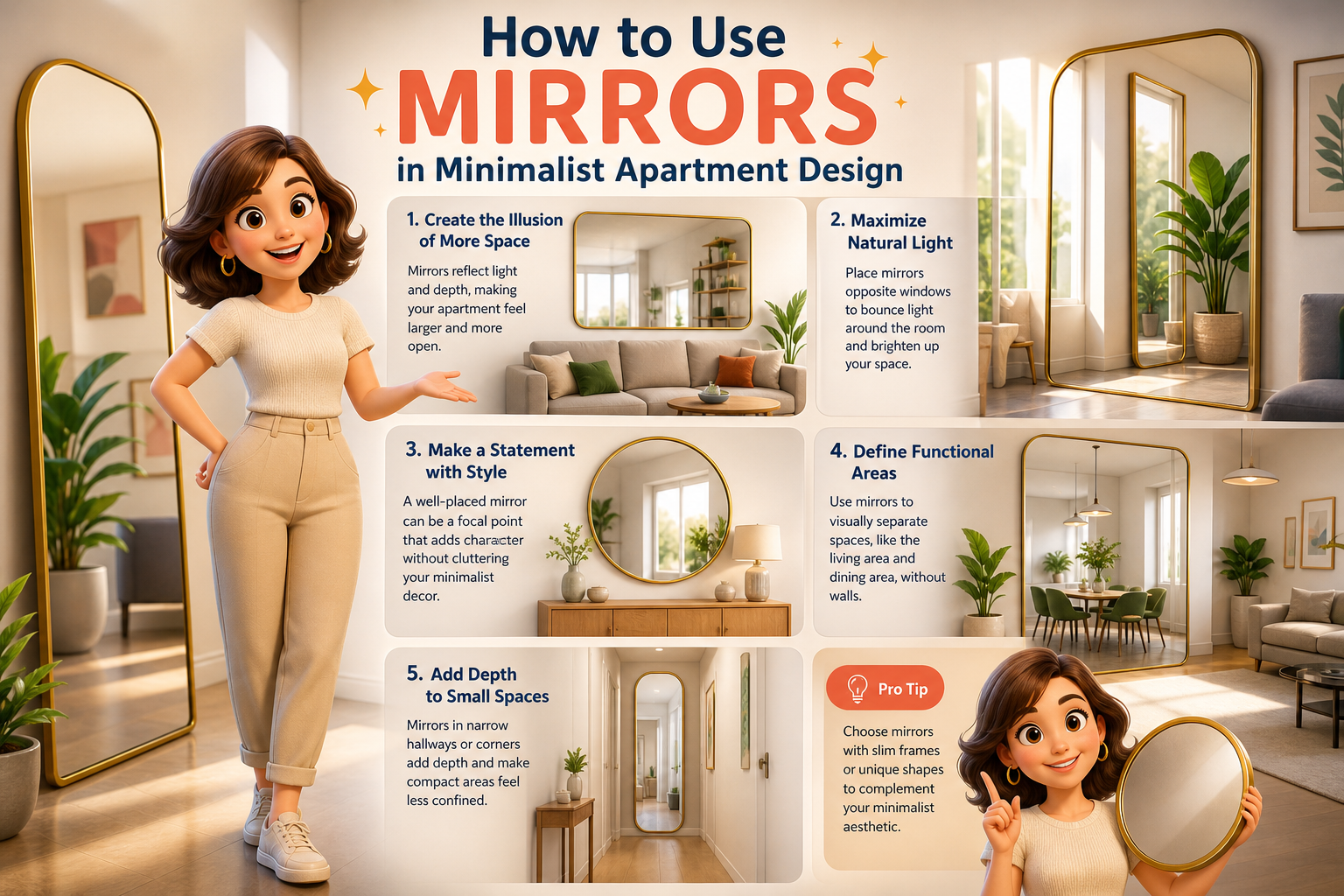 Mirrors in Minimalist Design